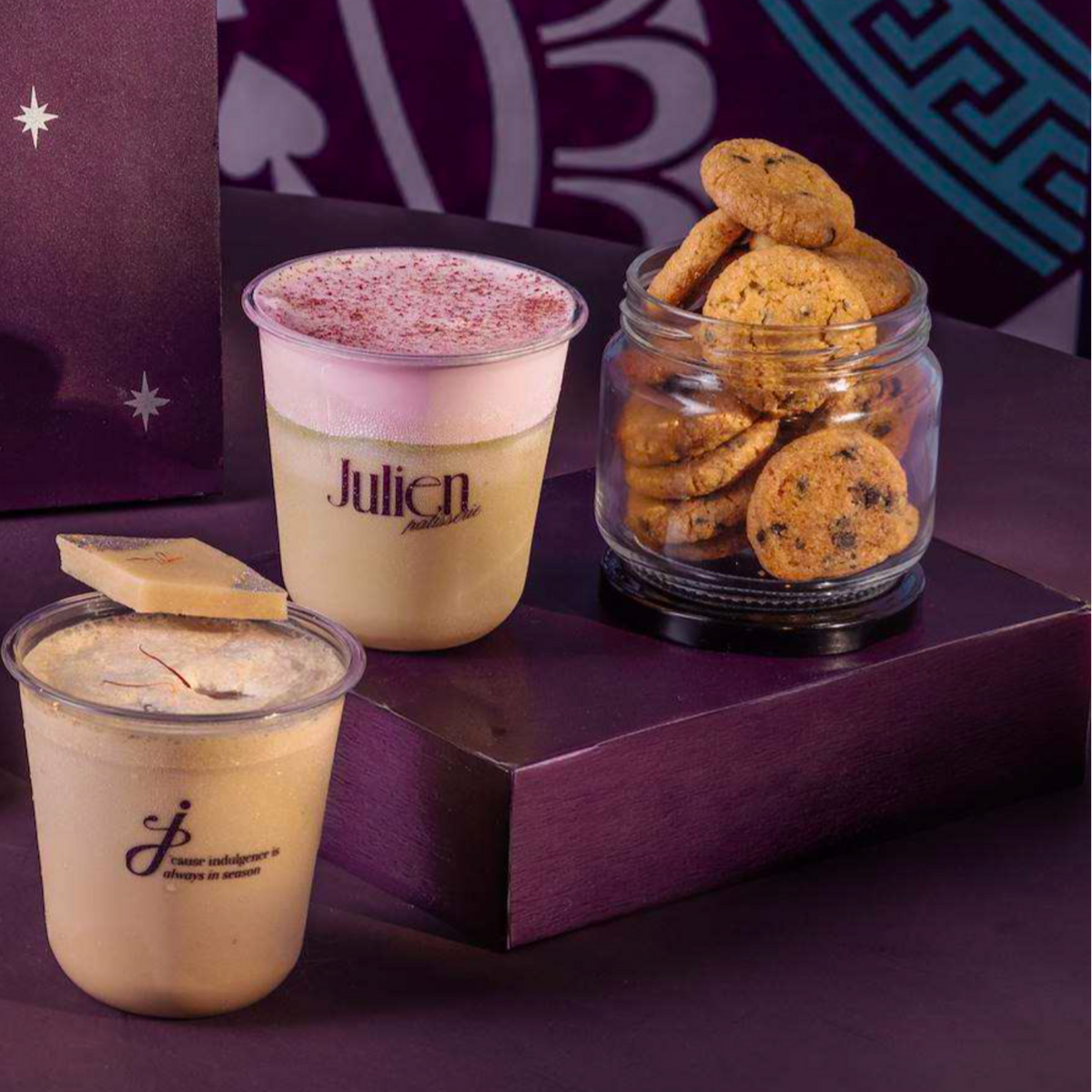 Rose Pistachio Cold Coffee
